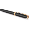 Набор PARKER SONNET GIFT 20 BLACK GT перьевая ручка с позолотой и чехол 2121710